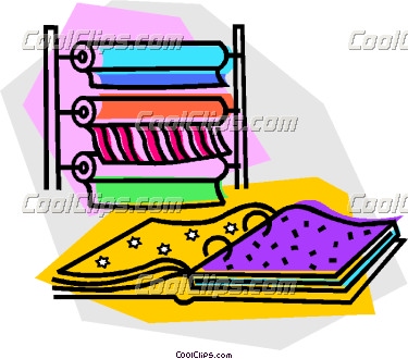 375x330 Fabric Clipart