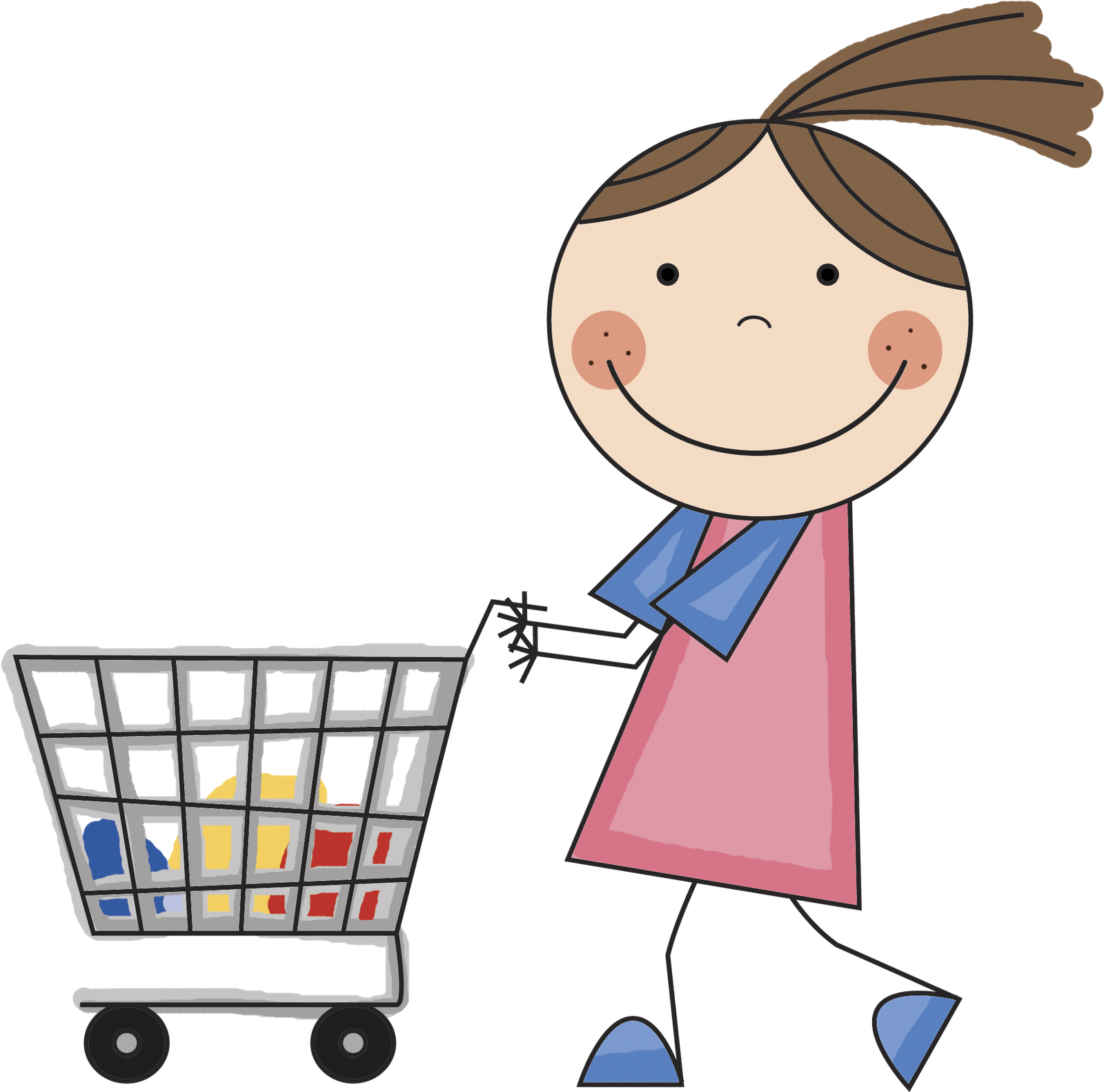 1600x1582 Grocery Clipart
