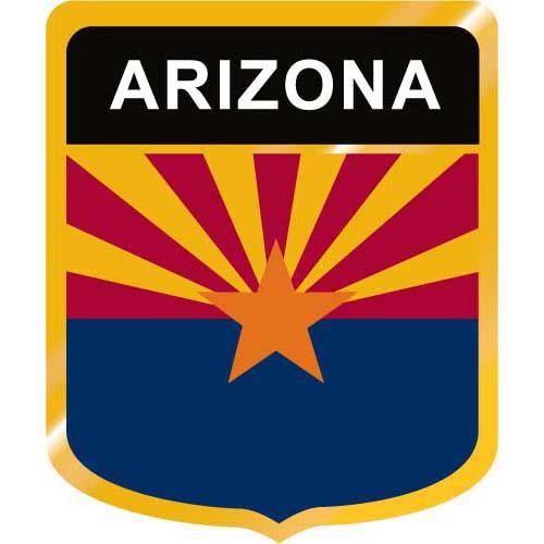 500x500 Arizona Flag Crest Clip Art