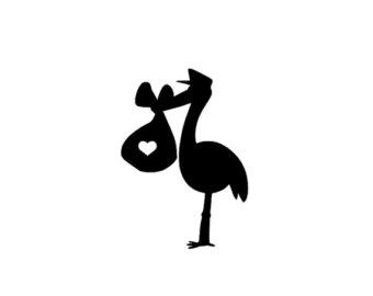 340x270 Stork And Baby Clipart Collection