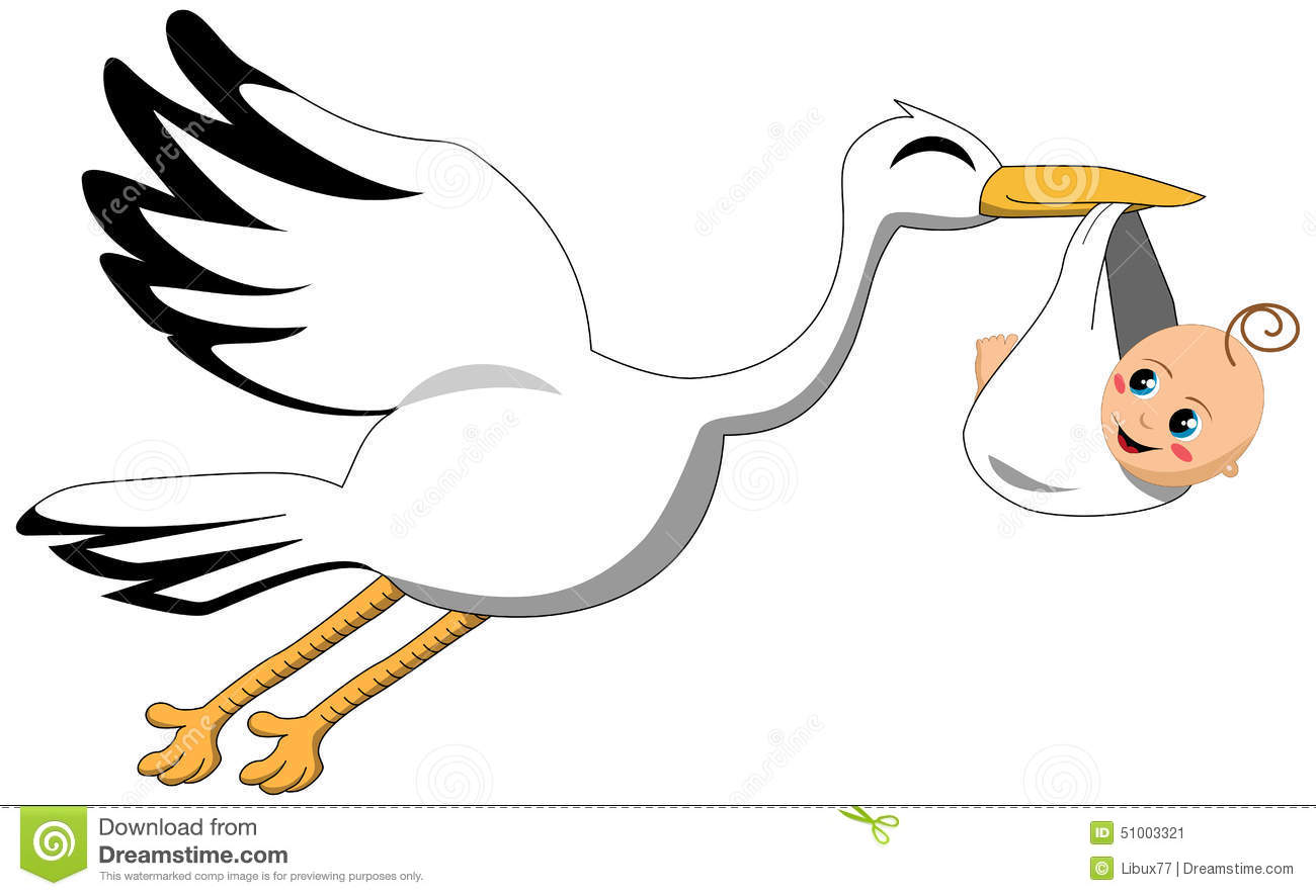 1300x886 Stork Clipart Delivers Baby