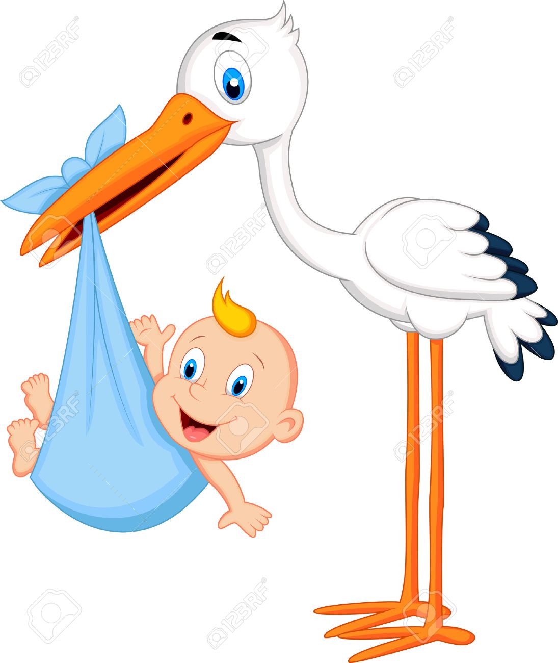 1095x1300 Cartoon Stork Carrying Baby Royalty Free Cliparts, Vectors,
