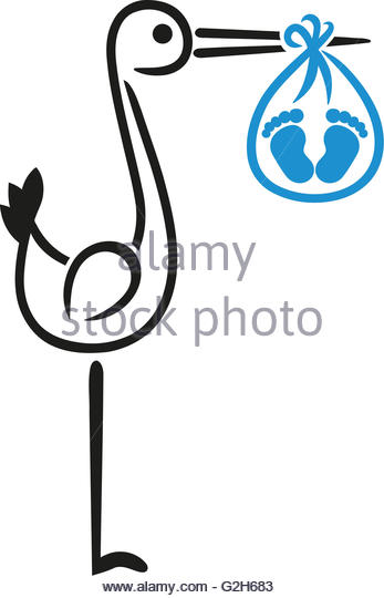 347x540 Stork And Baby Stock Photos Amp Stork And Baby Stock Images