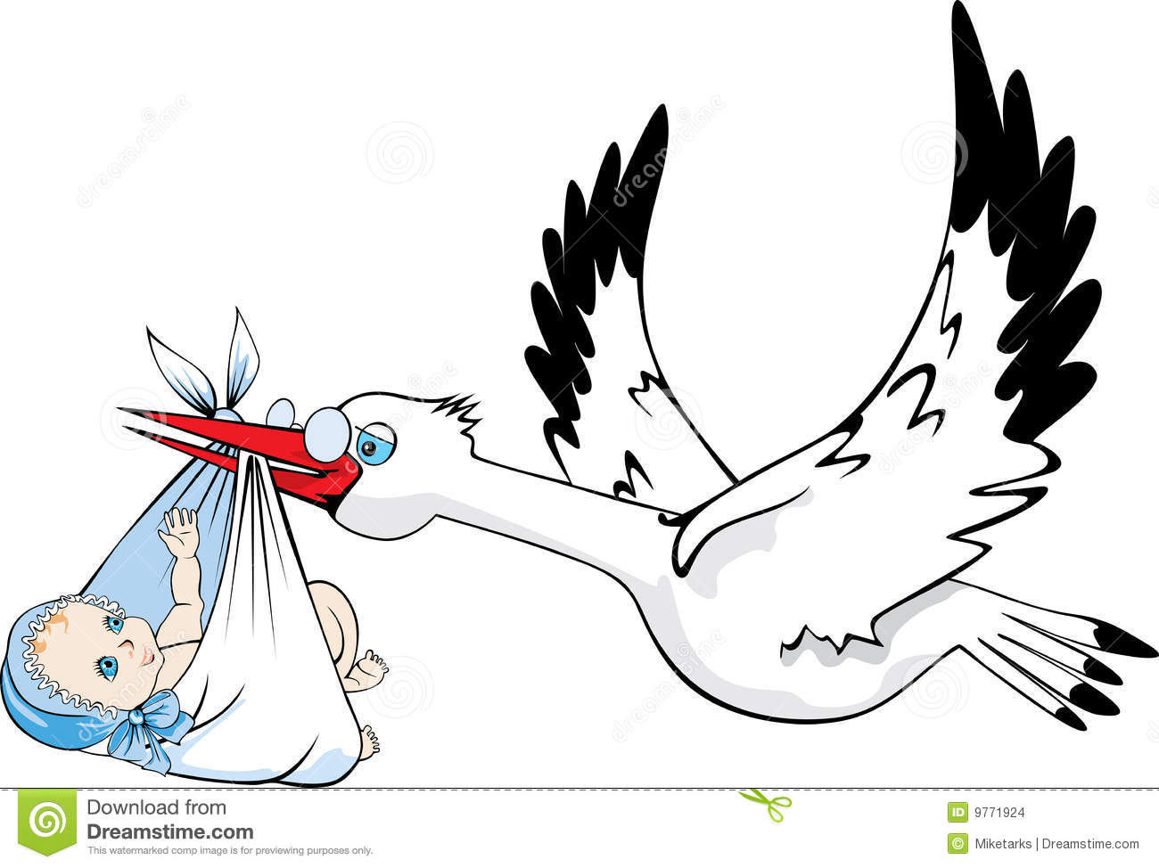 1300x974 Stork Clipart Delivers Baby