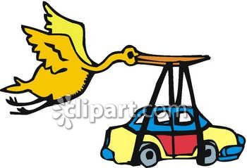 350x239 The Stork Delivering A Car
