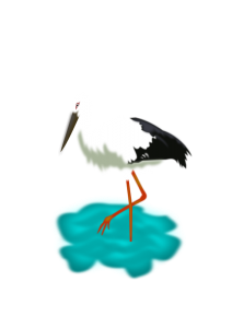 212x300 Stork Clip Art Download