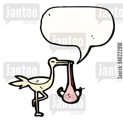 400x400 Stork Cartoons