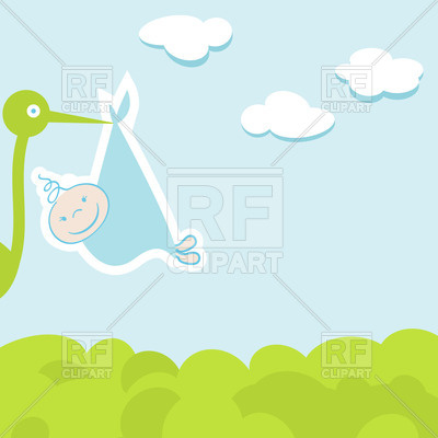 400x400 Stork And Baby Boy