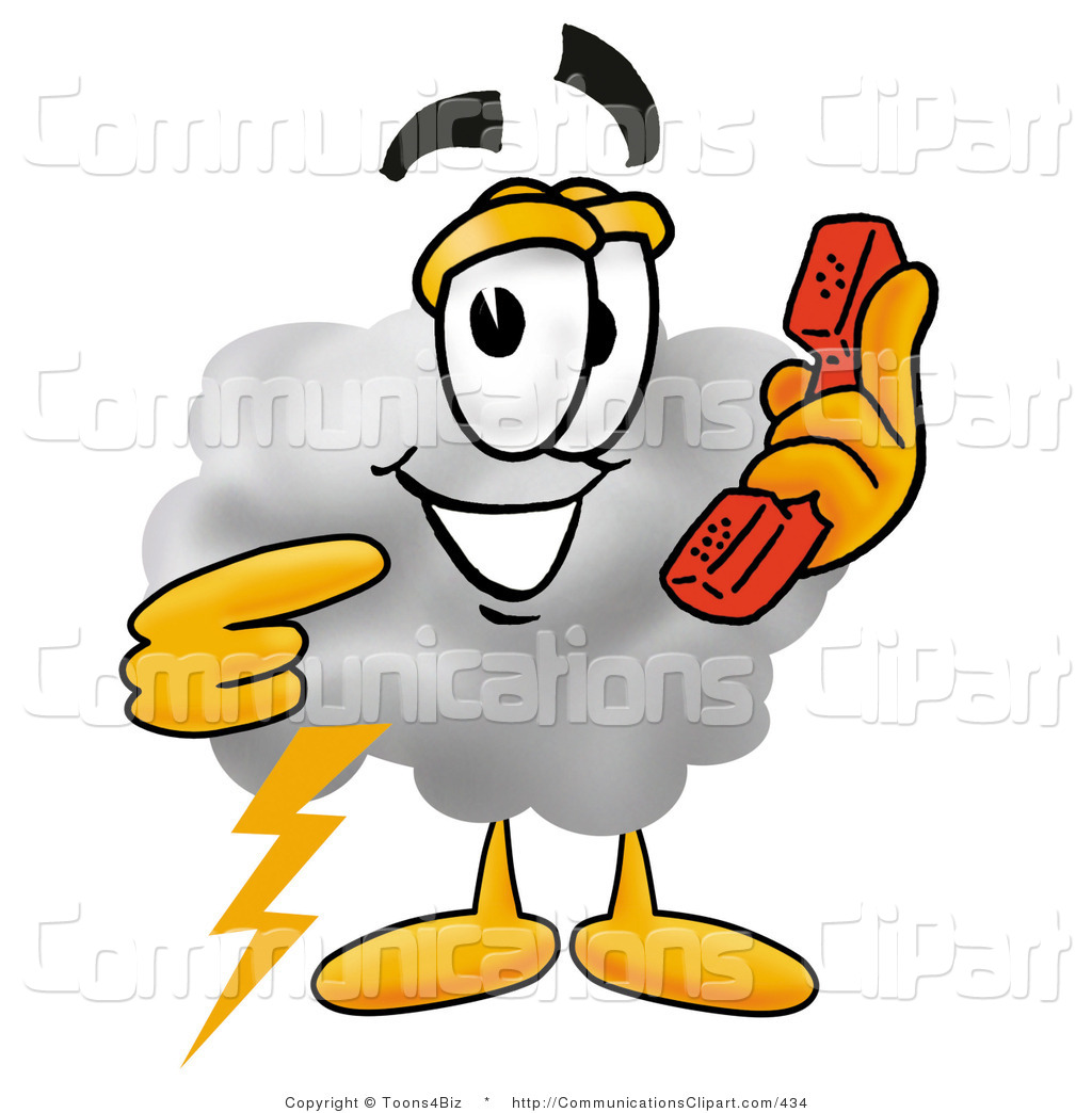 1024x1044 Communication Clipart Of A Storm Cloud Mascot Cartoon Character