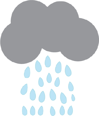 340x397 Rain Cloud Storm Clipart Image Cartoon Cloud