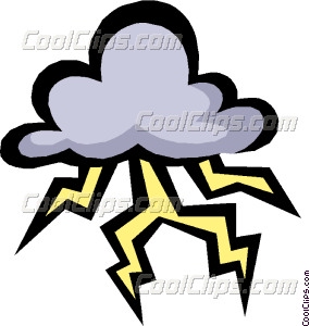 285x300 Storm Clouds Vector Clip Art