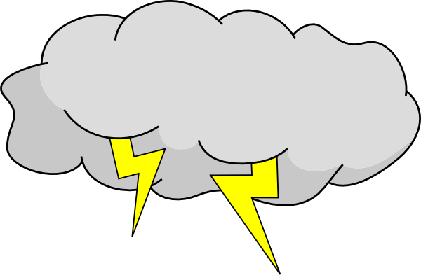 600x393 Storm Cloud Clip Art