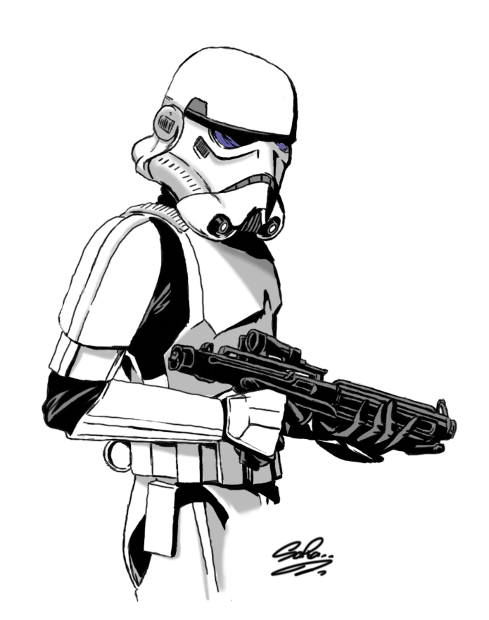695x880 Stormtrooper Clipart Cartoon