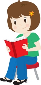 145x300 Bookcase Clipart Reading Story