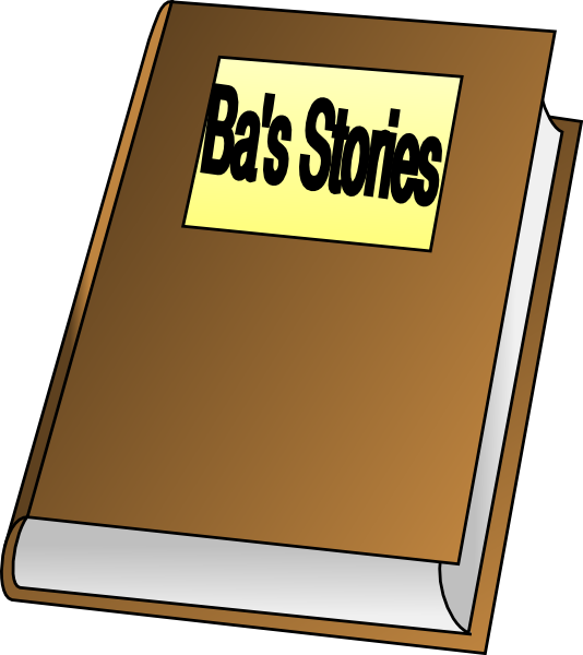 534x600 Bas Story Book Clip Art