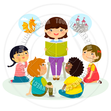 460x460 Story Time By Ayelet Keshet Toon Vectors Eps