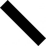 150x150 Black Straight Line Vector