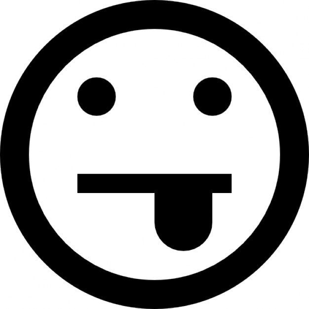 626x626 Straight Face With Tongue Out Icons Free Download