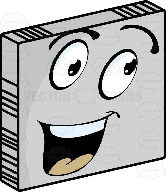 694x800 Cheerful, Friendly Talkative Smiley Face Emoticon With Wide Open