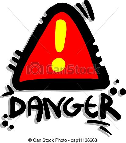 413x470 Danger Clipart