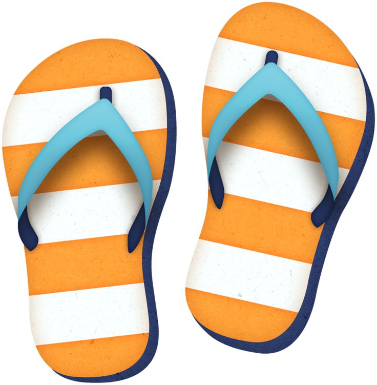 736x751 Beach Clipart Sandal