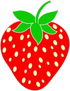 231x300 Fresh Strawberry Clipart Image
