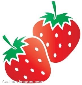 290x300 Cute Strawberry Clipart Clipart Panda