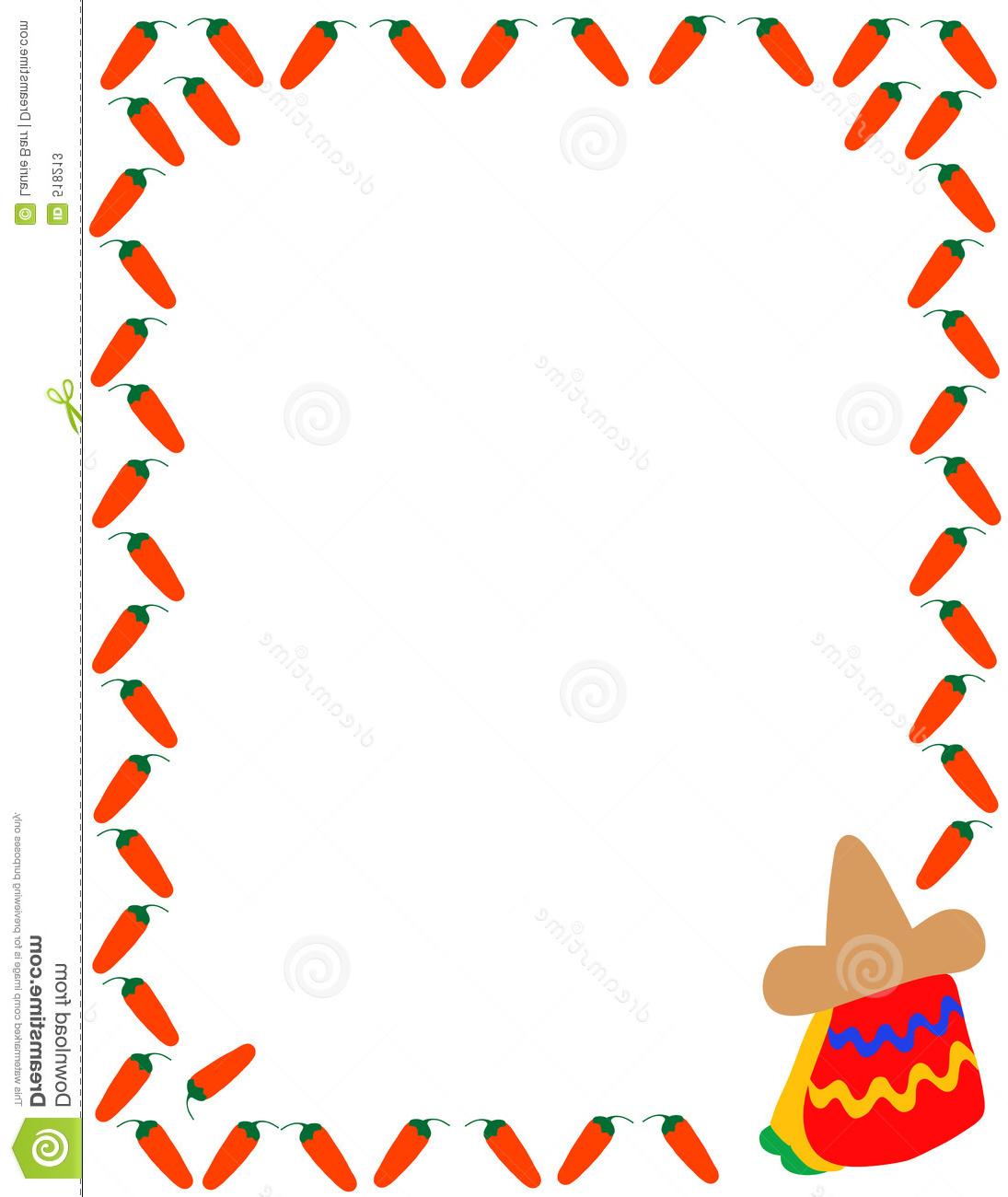 1095x1300 Best Free Mexican Clipart Border Drawing