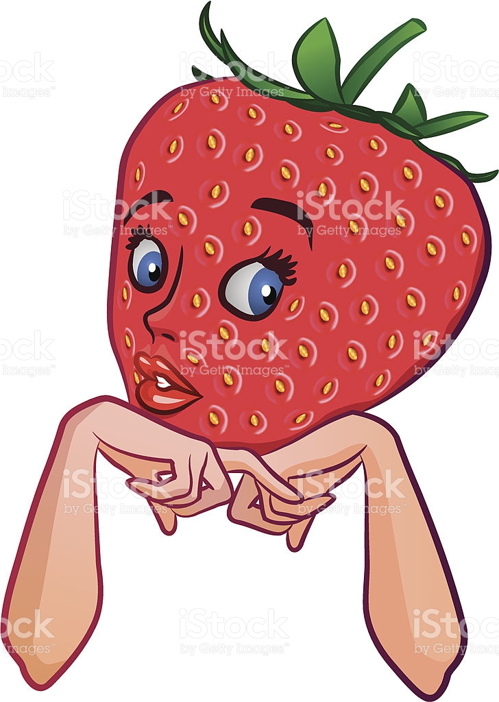 728x1024 Strawberry Clipart Eye