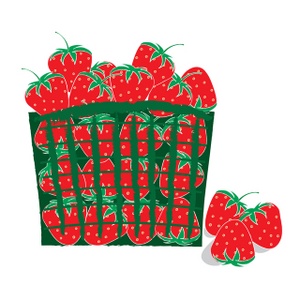 300x300 Strawberry Farmer Strawberries Clipart Free Clip Art Images Image