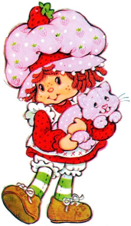 454x784 Original Clipart Strawberry Shortcake