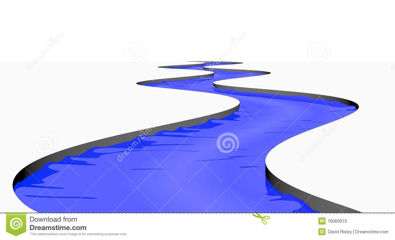 1300x790 Stream Clipart River