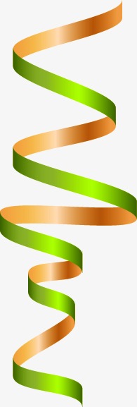 195x577 Beautifully Green Ribbon Streamers Ribbons Png And Vector For Free