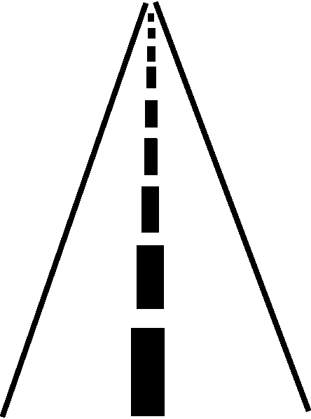 444x598 Street Clipart