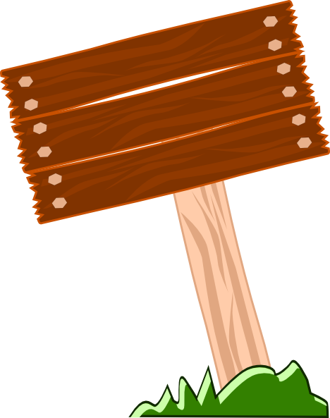 468x593 Wood Board Clipart