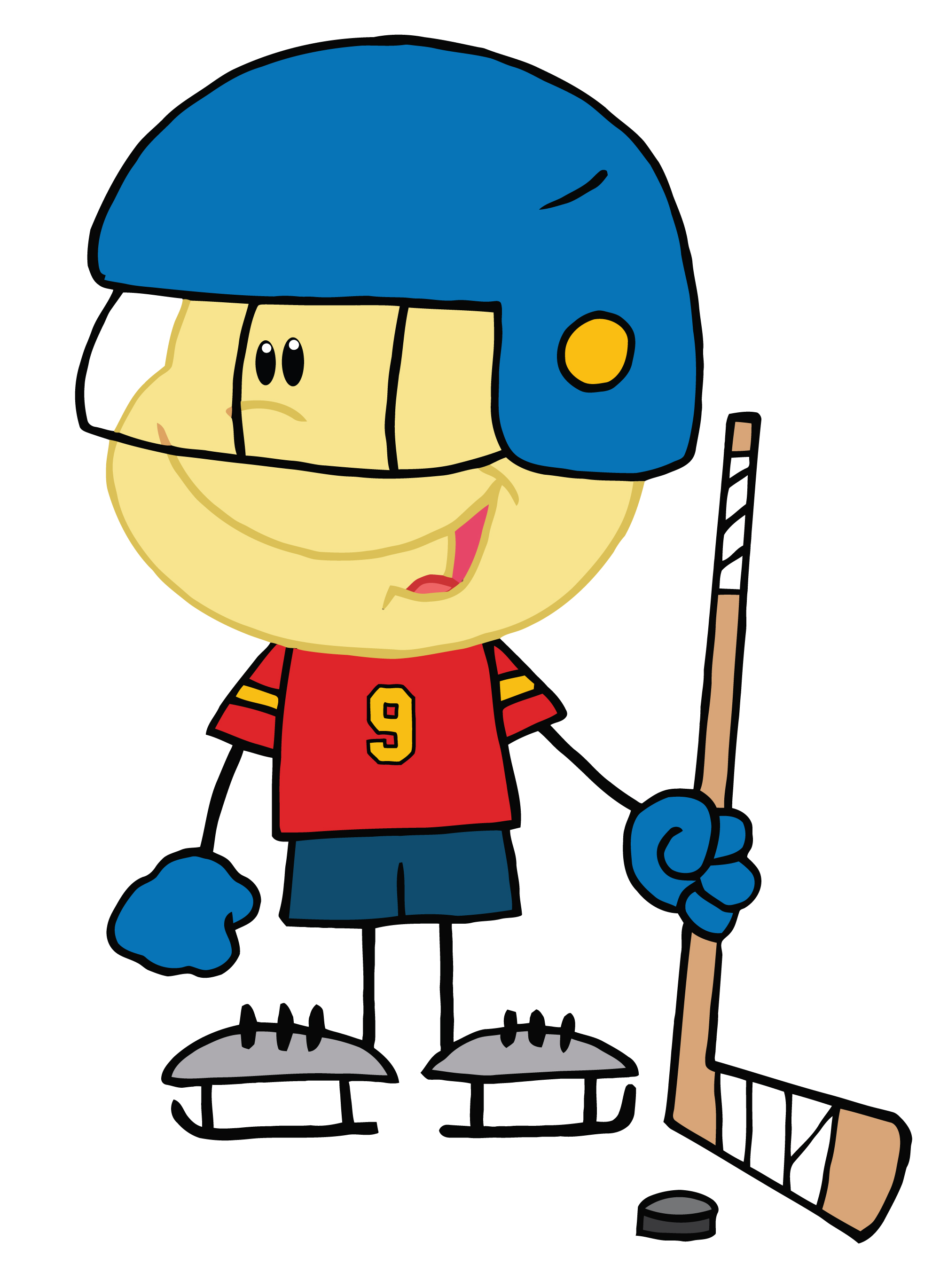 2000x2740 Clipart Street Hockey Clipart 2 Image