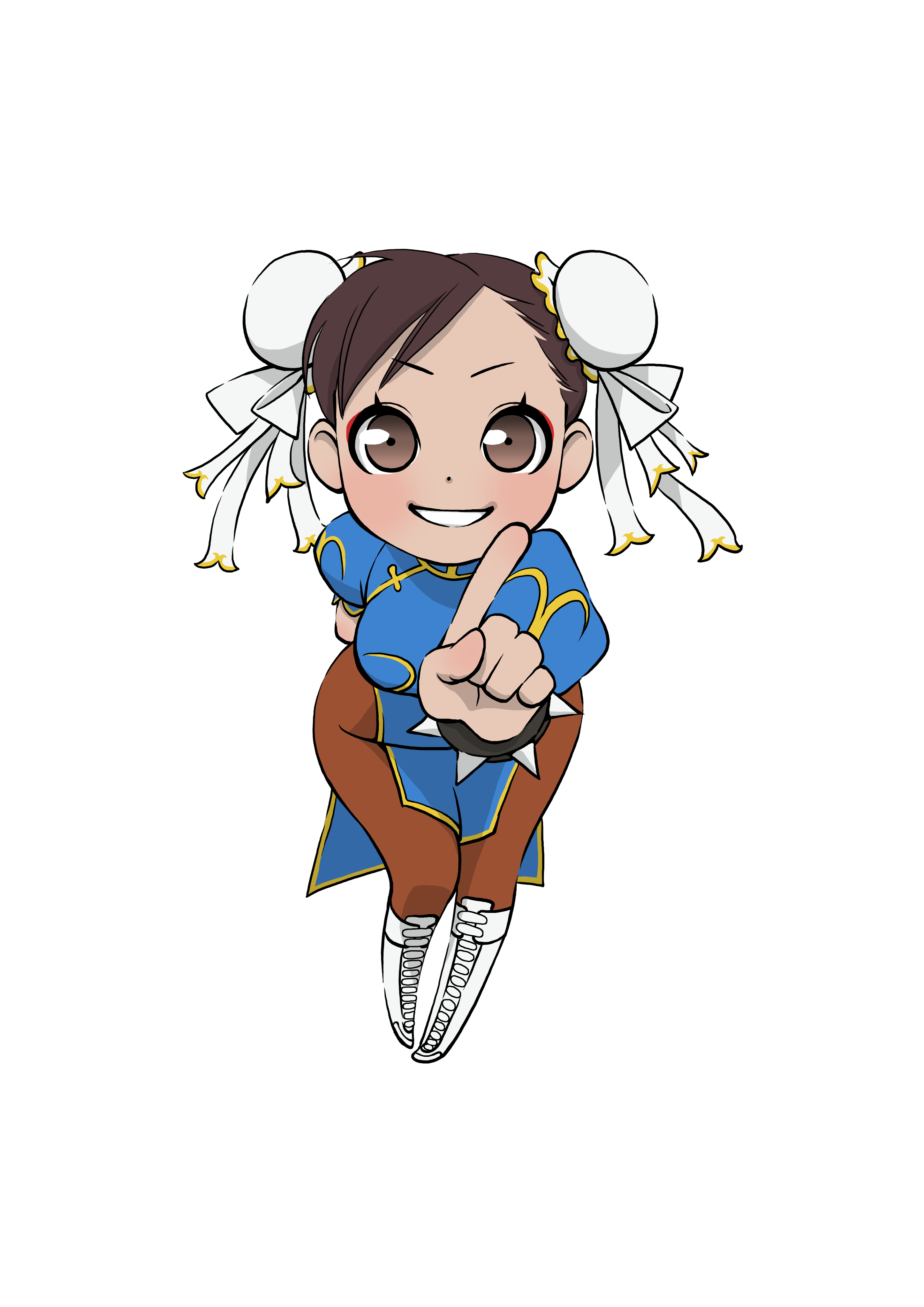 2894x4093 Ultra Street Fighter Iv Chibi Artwork Sf4 Chibi