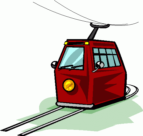 490x466 Trolley Clipart