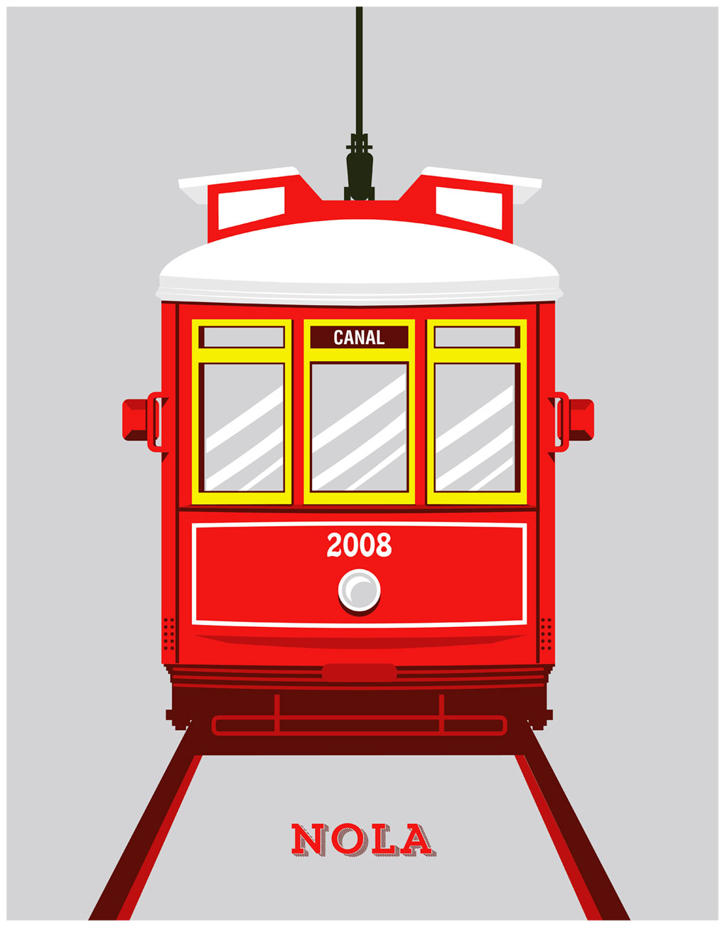 1020x1304 Canal St. Street Car Coming Soon Old Fashioned Press