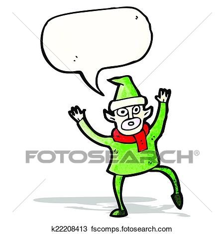 450x470 Clipart Of Stressed Out Christmas Elf Cartoon K22208413