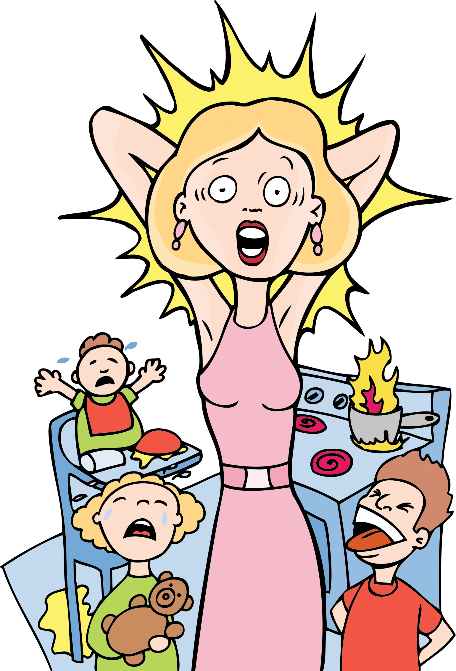 1541x2267 Cartoon Images Of Stress