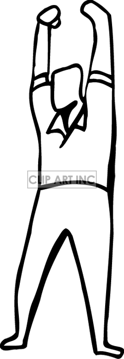 250x724 Stretch Arm Clip Art Cliparts