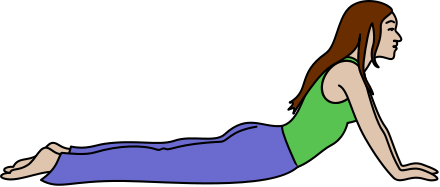 440x187 Free Woman Doing Exercise Clip Art