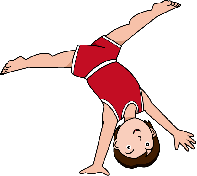 628x561 Tumbling Clipart