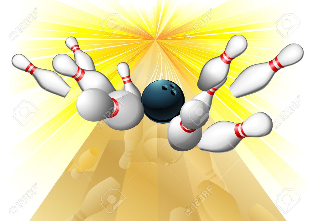 1300x926 Bowling Clipart Bowling Strike