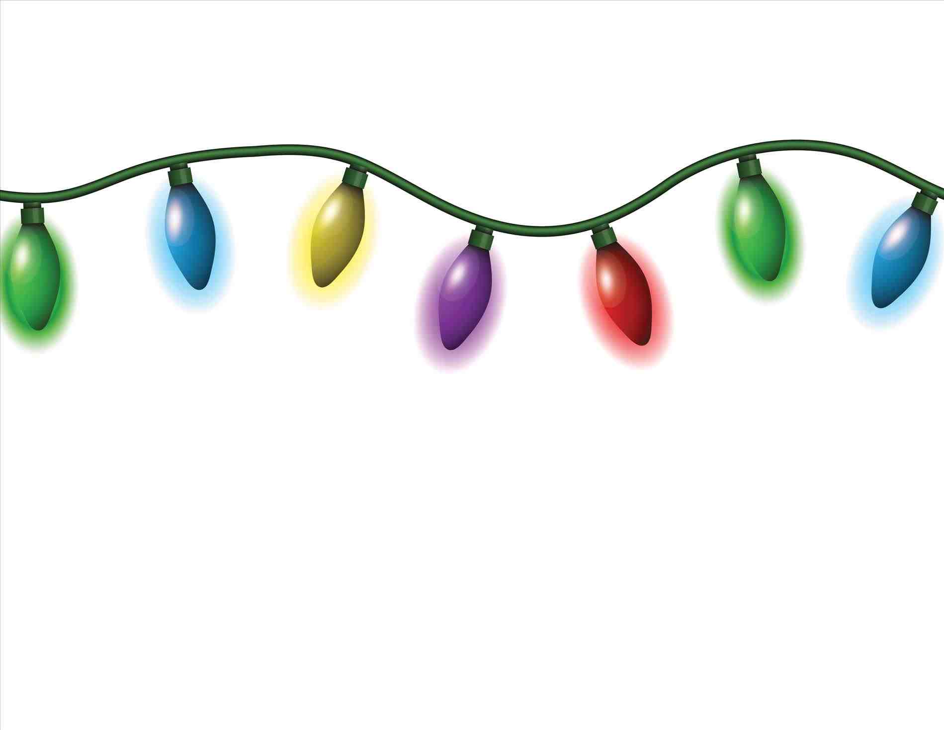 String Of Christmas Lights Free download on ClipArtMag