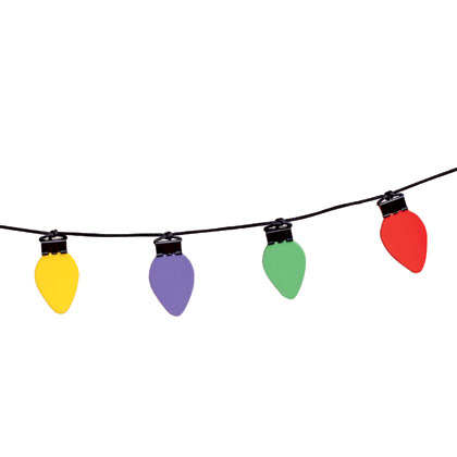 String Of Christmas Lights | Free download on ClipArtMag