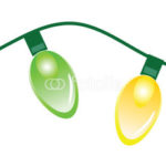 150x150 String Of Christmas Lights Clipart Free Clipart Cliparting Within