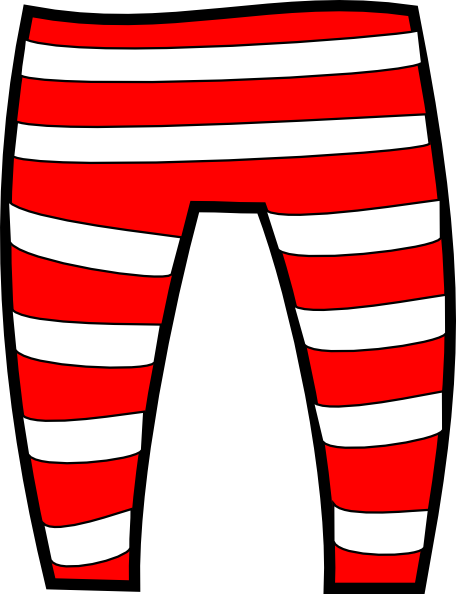 456x594 The Elf Pants Clip Art