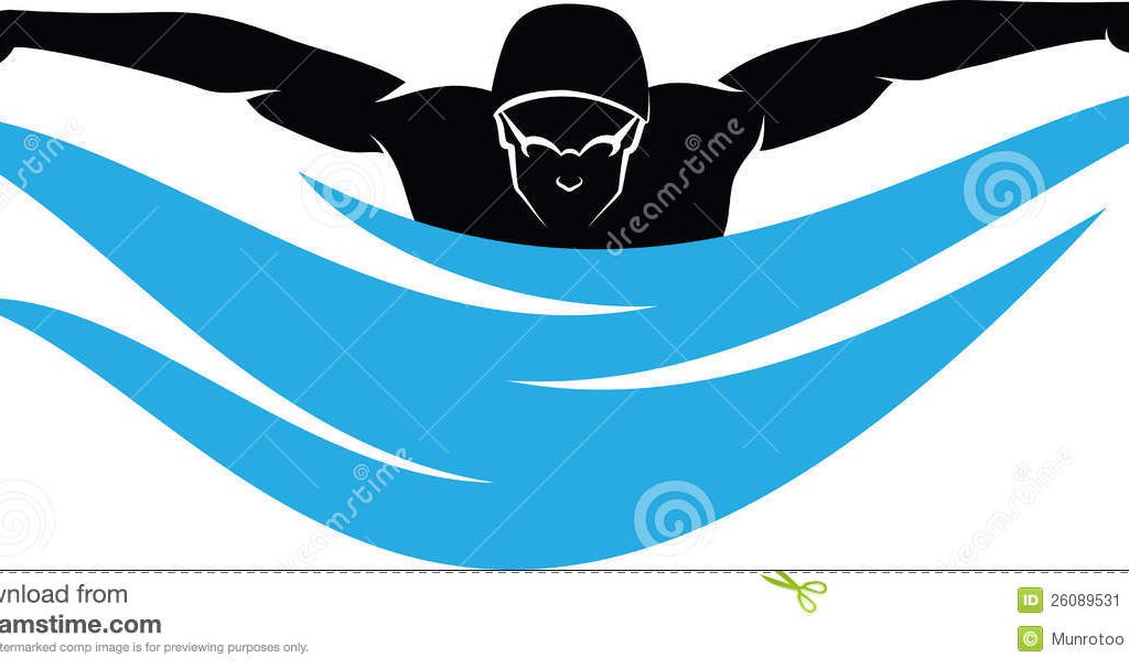 1024x607 Swimmer Clip Art
